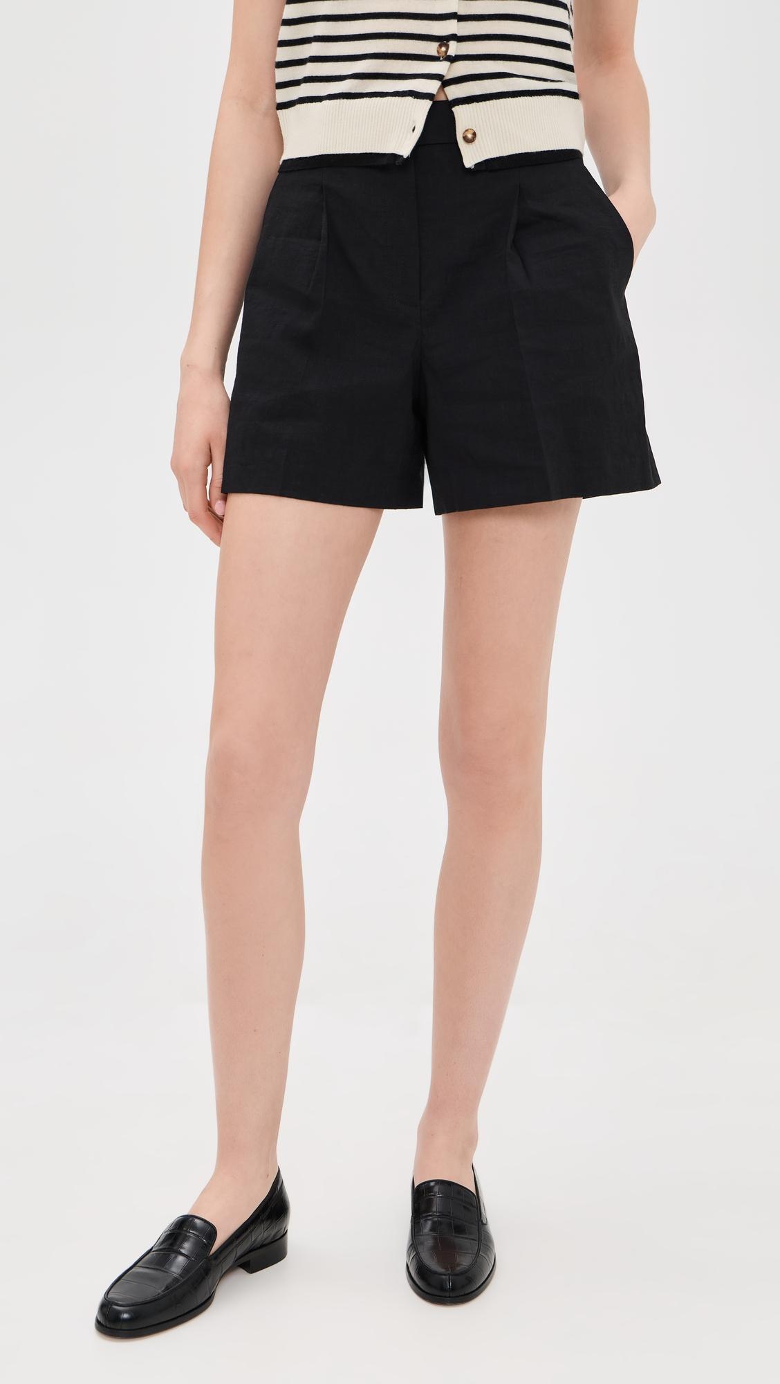 Fluid Pleated Shorts by THEORY