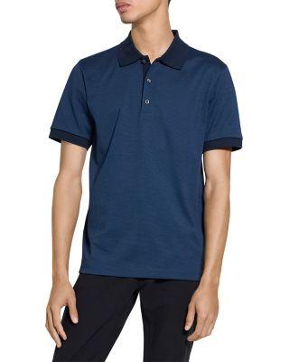 Geo Polo in Mod Jacquard by THEORY