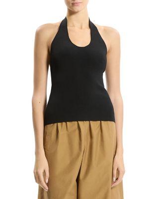 Halter Neck Tank Top by THEORY