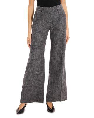 High Rise Wide Leg Pants by THEORY