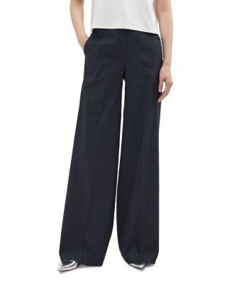 High Waist Wide Leg Trousers by THEORY