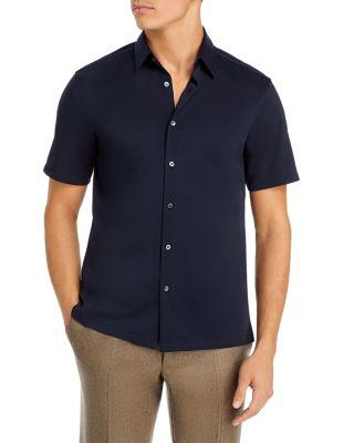Irving Regular Fit Short Sleeve Shirt by THEORY