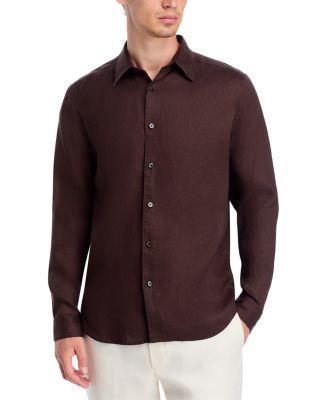 Irving Shirt in Relaxed Linen by THEORY