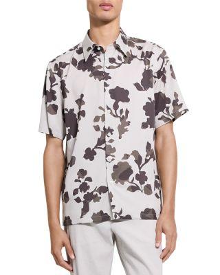 Irving Short Sleeve Button Down Shirt by THEORY