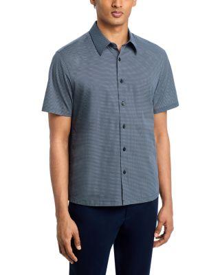 Irving Short Sleeve Optical Shirt by THEORY