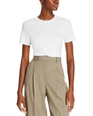 Johnna Pima Cotton Tee by THEORY