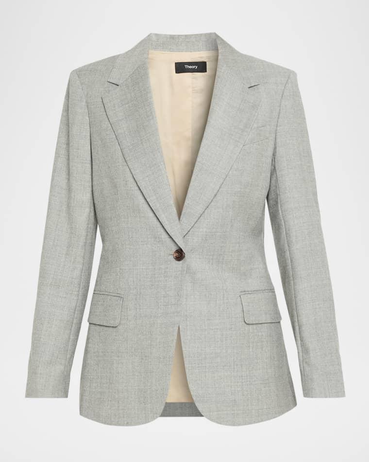 Lynnia Wool Blazer by THEORY