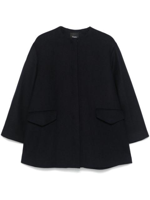 Melton cape by THEORY