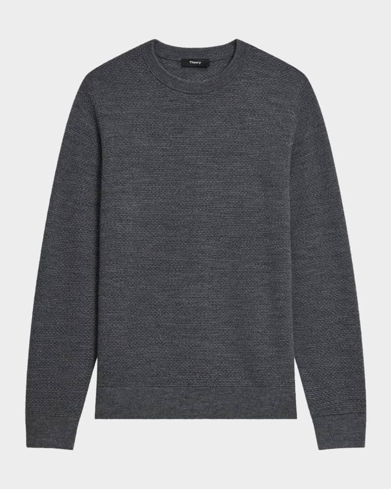 Men's Maden Textured Wool Sweater by THEORY