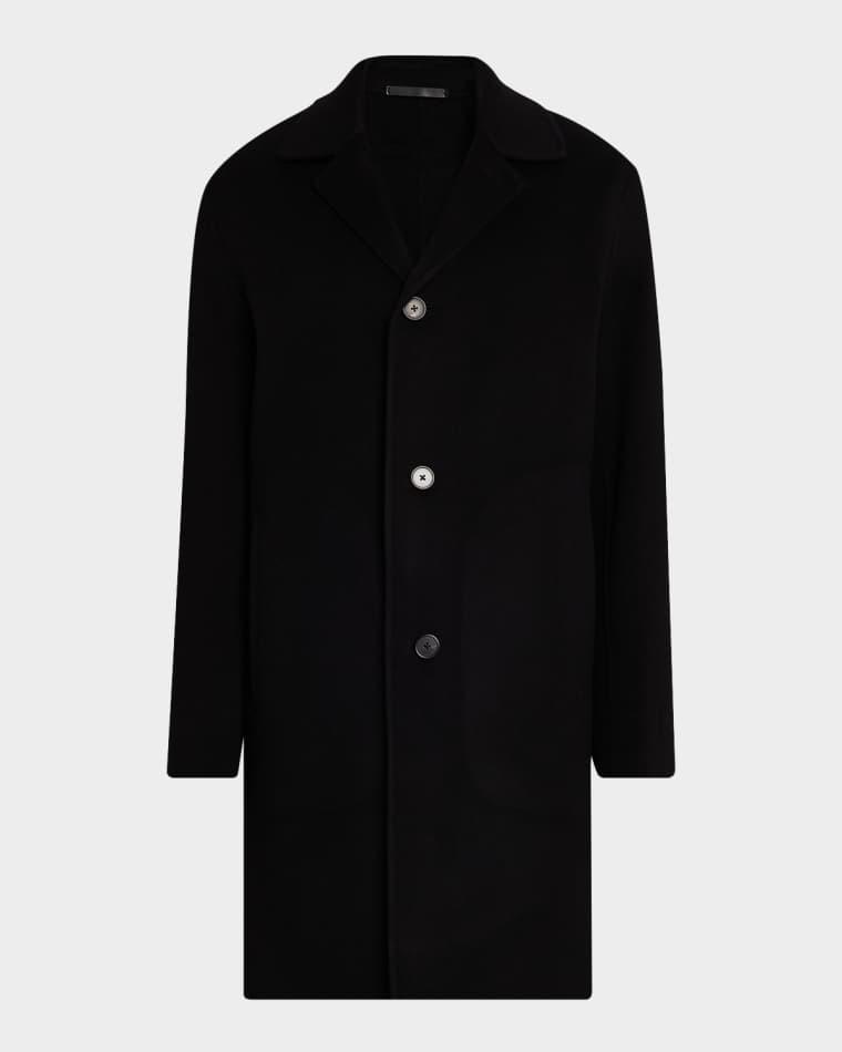Men's Modern Single-Breasted Coat by THEORY