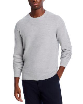 Merino Wool Honeycomb Textured Sweater by THEORY