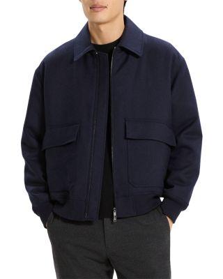 Modern Aviator Jacket in Dapper Wool by THEORY