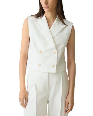 Peak Double Breasted Vest by THEORY