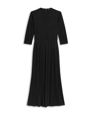Pleated Midi Dress by THEORY