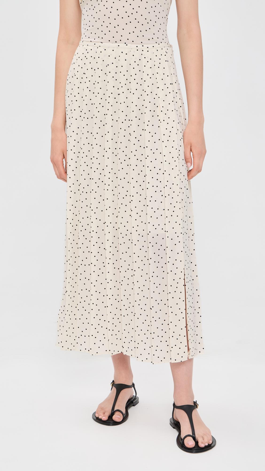 Pleated Wrap Skirt by THEORY