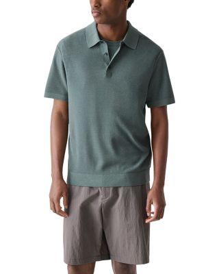 Polo in Silk Cotton by THEORY