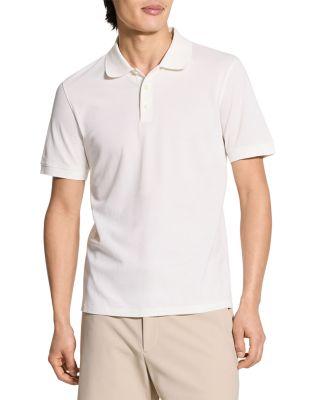 Precise Polo Pique in Cotton Pique by THEORY