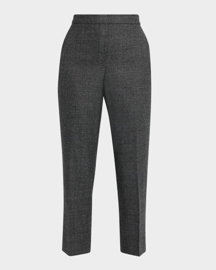 Pull-On Slim Wool Trousers by THEORY