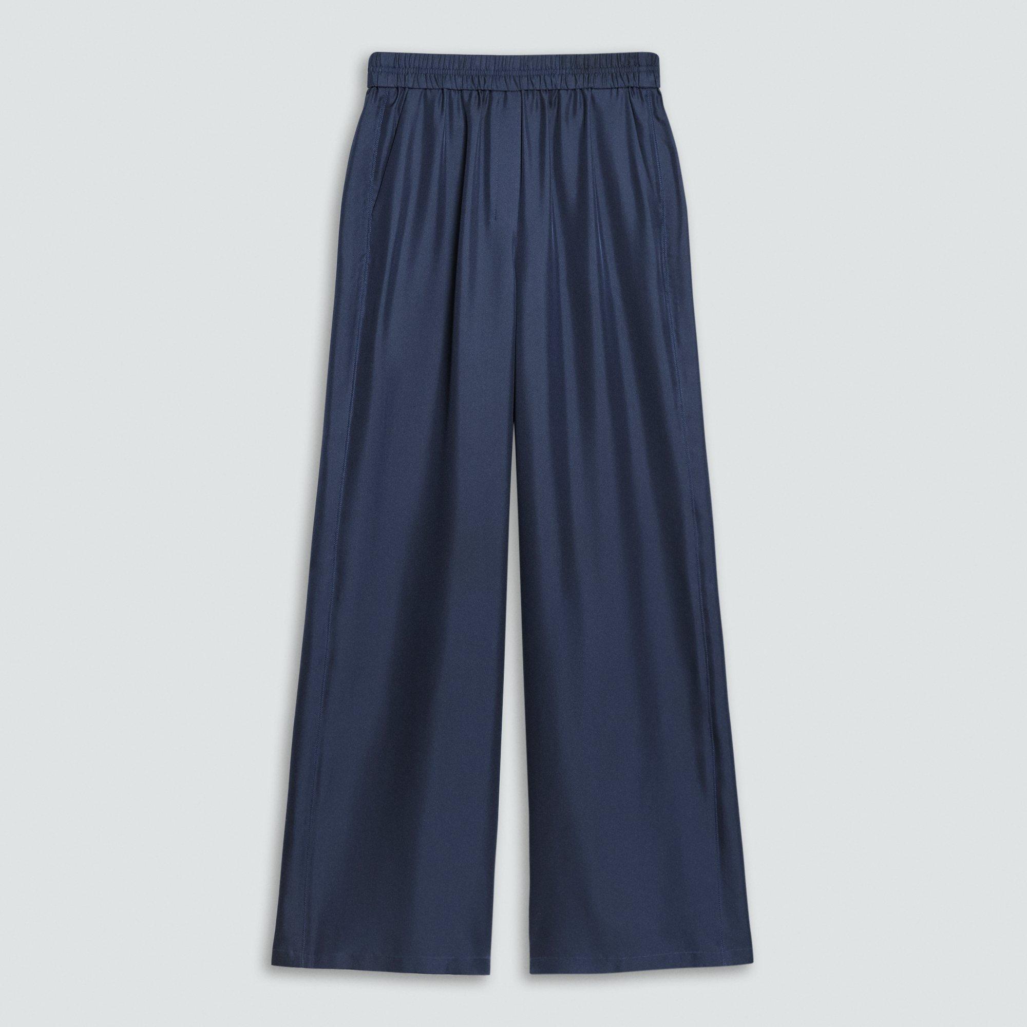 Pull-On Track Pant in Mod Silk Twill by undefined Pull-On Track Pant in Mod Silk Twill by undefined