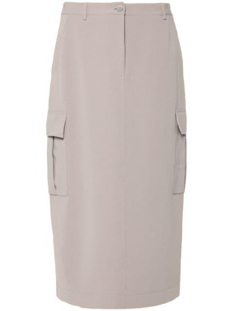 Relaxed cargo skirt by THEORY