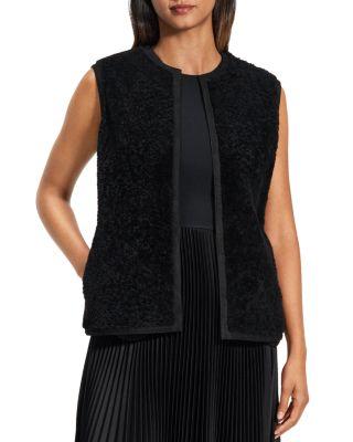 Reversible Shearling Vest by THEORY