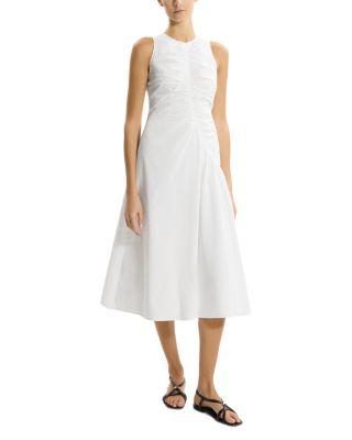 Ruched Sleeveless Dress by THEORY
