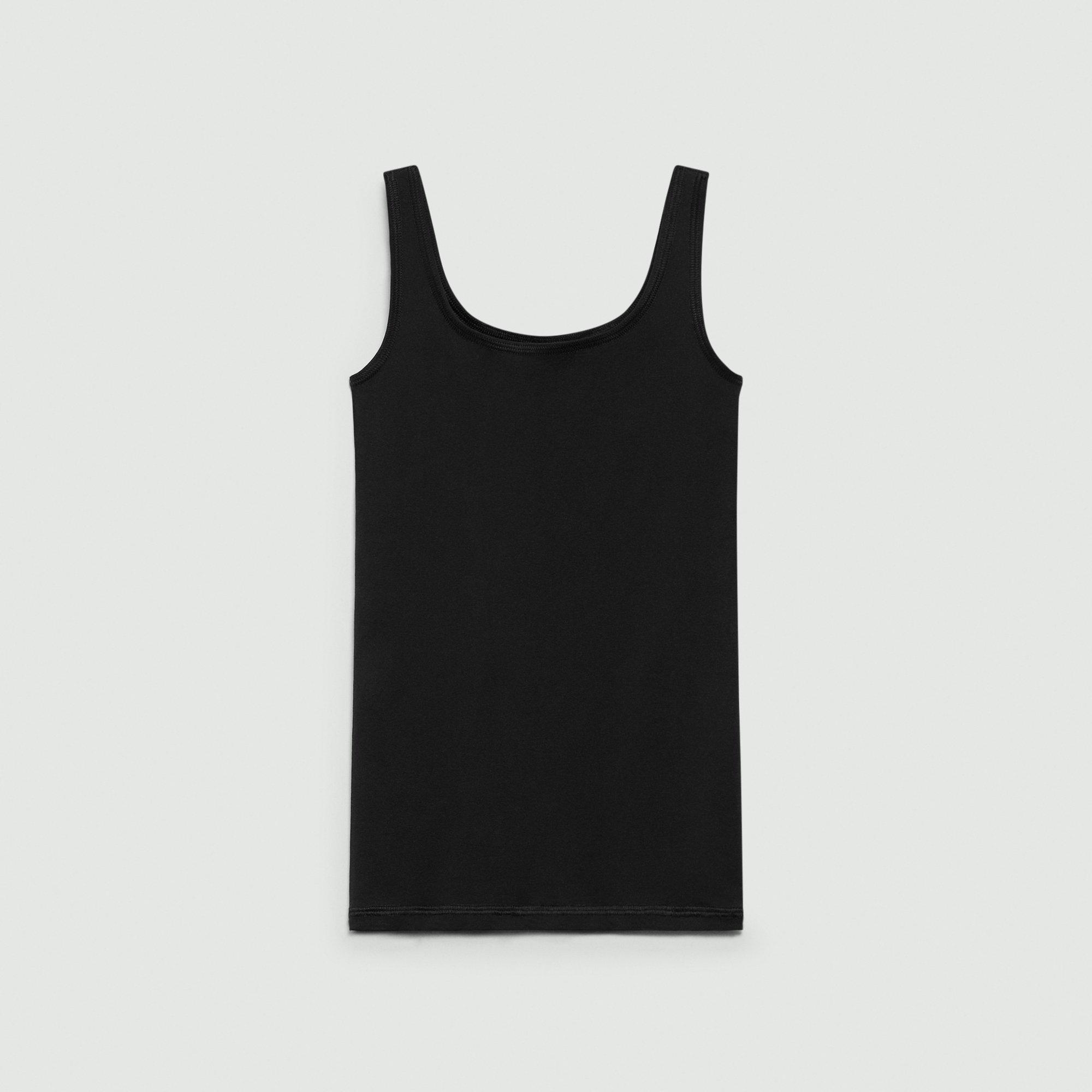 Scoop Neck Tank Top in Stretch Nylon by THEORY