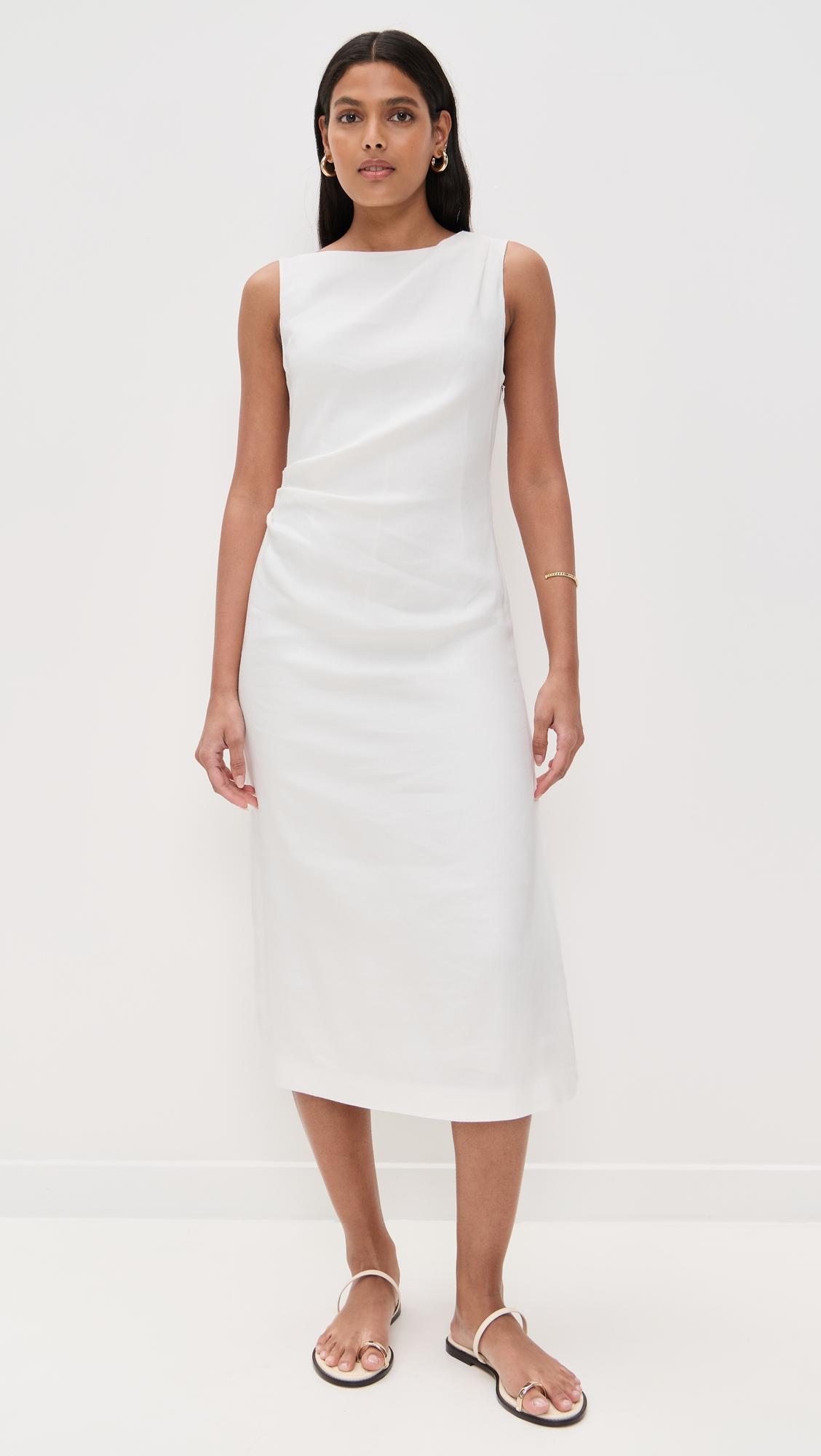 Shoulder Drape Dress by THEORY