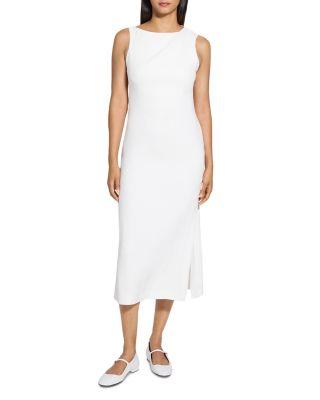 Shoulder Draped Midi Dress by THEORY