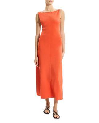 Square Neck Dress by THEORY