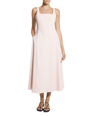 Square Neck Maxi Dress by THEORY