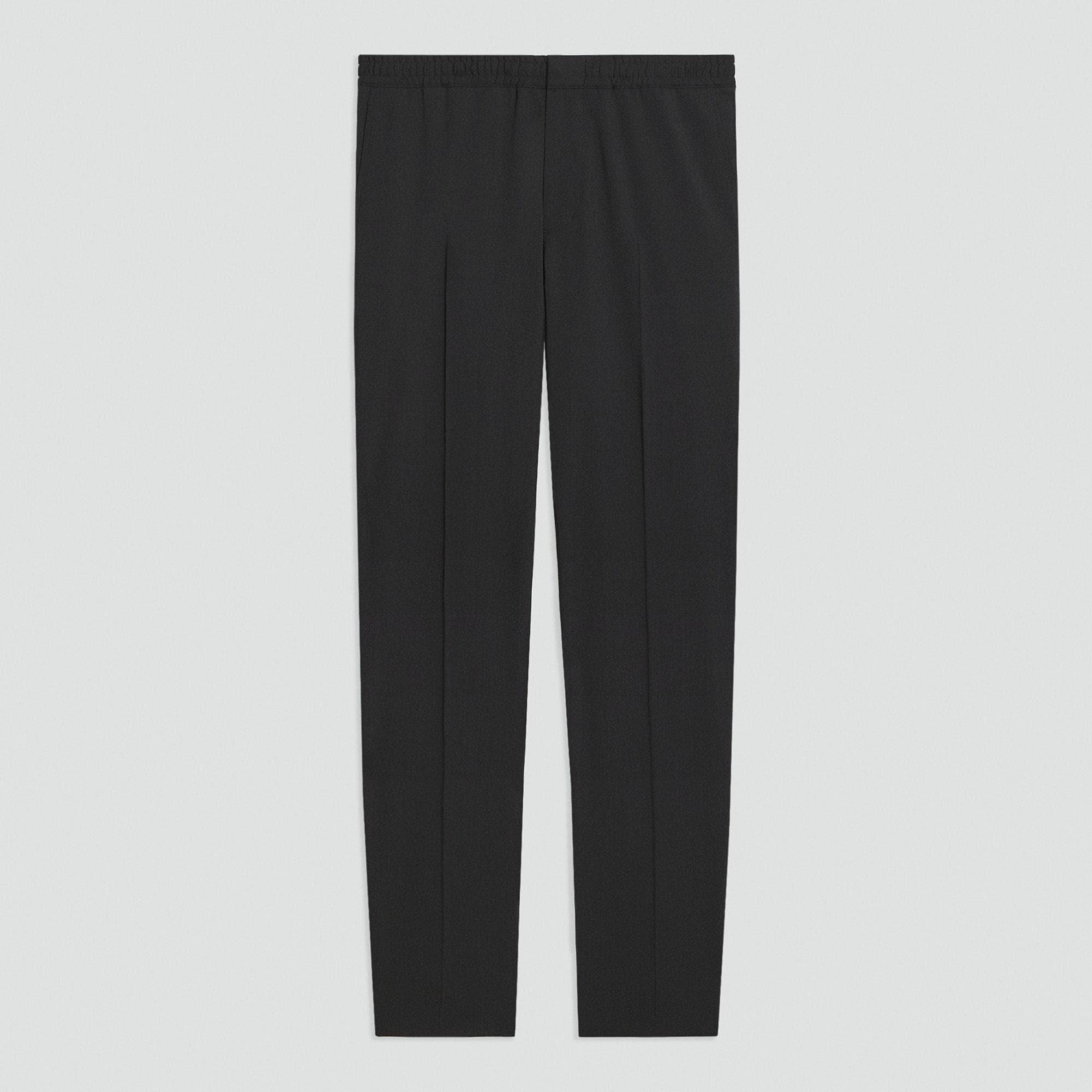 Standard Drawstring Pant in Motion Wool by THEORY