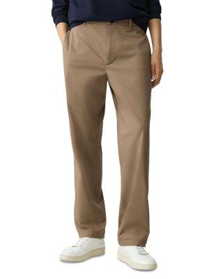 Straight Pant in Cotton-Blend Twill by THEORY Straight Pant in Cotton-Blend Twill by THEORY