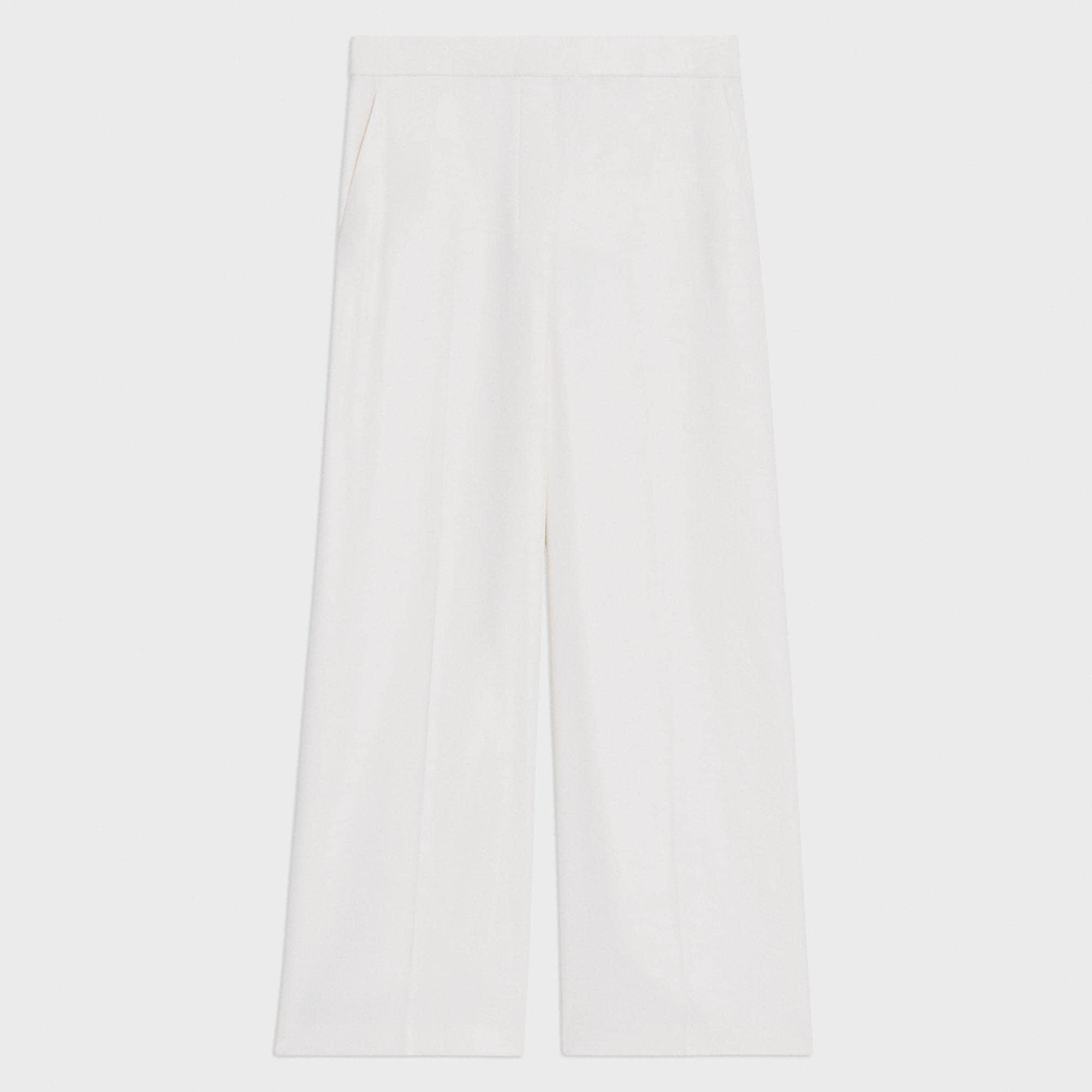 Straight Pull-On Pant in Linen-Viscose by THEORY