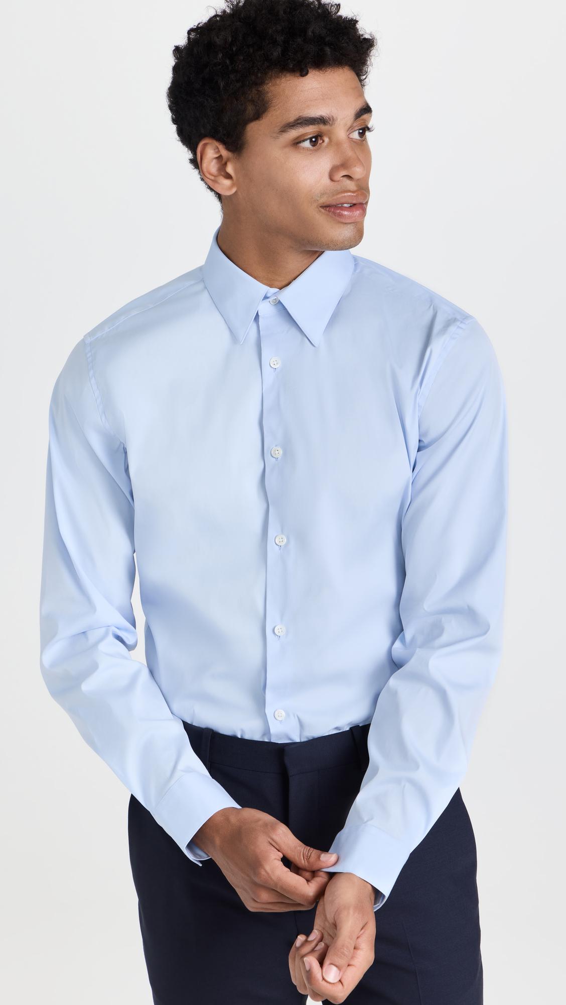 Sylvain Good Cotton Shirt by THEORY