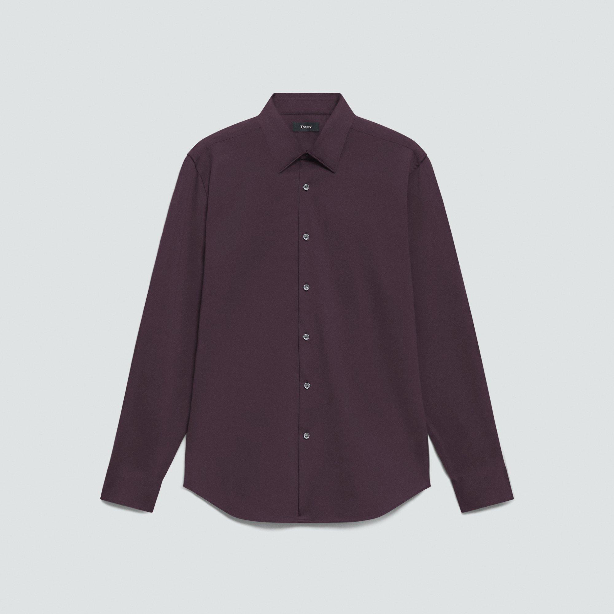 Sylvain Shirt in Structure Knit by THEORY