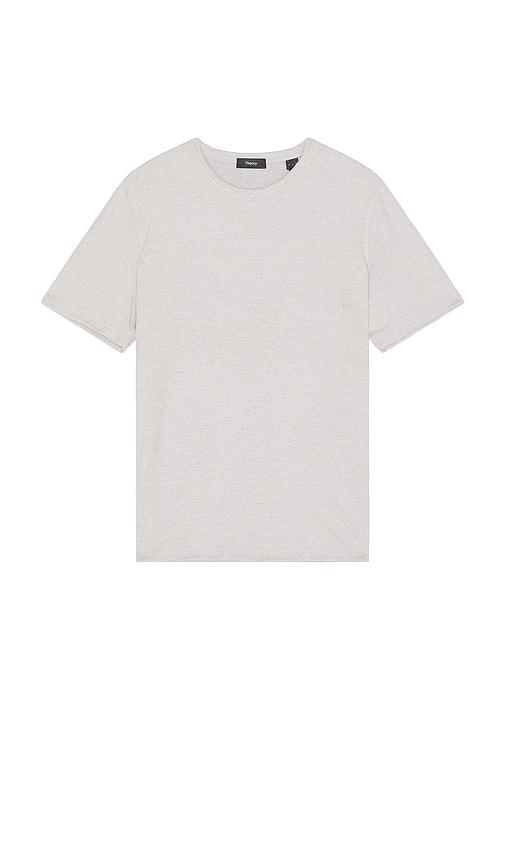 Theory Anemone Essential Tee in Grey by THEORY