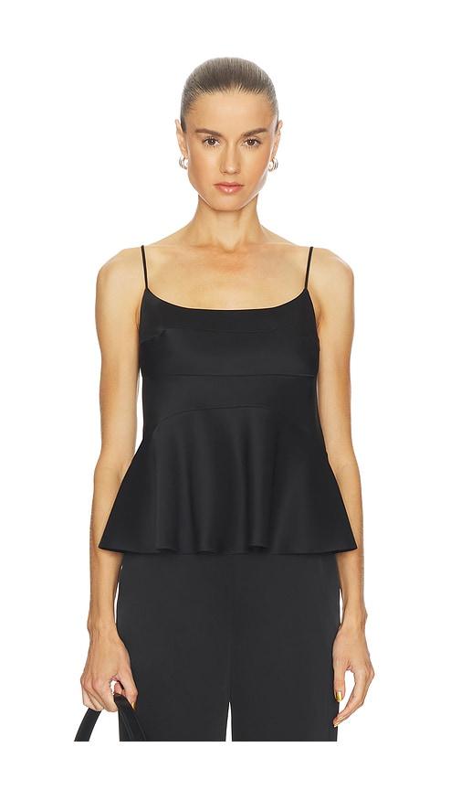 Theory Curve Cami Top in Black by THEORY