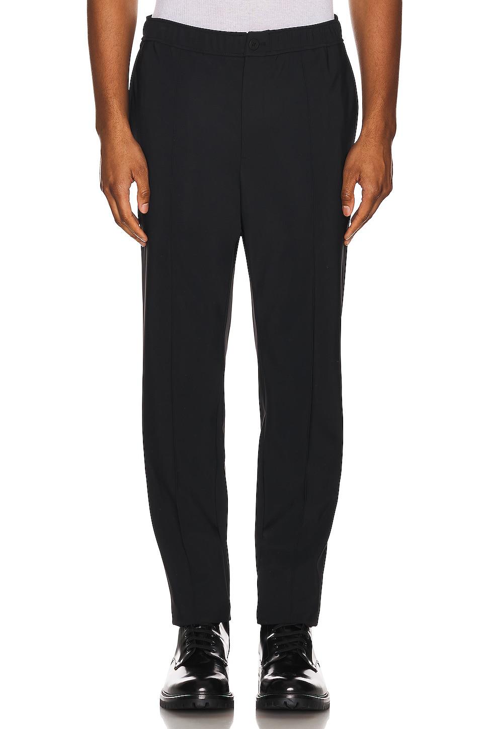 Theory Precision Ponte Curtis Pant in Black by THEORY