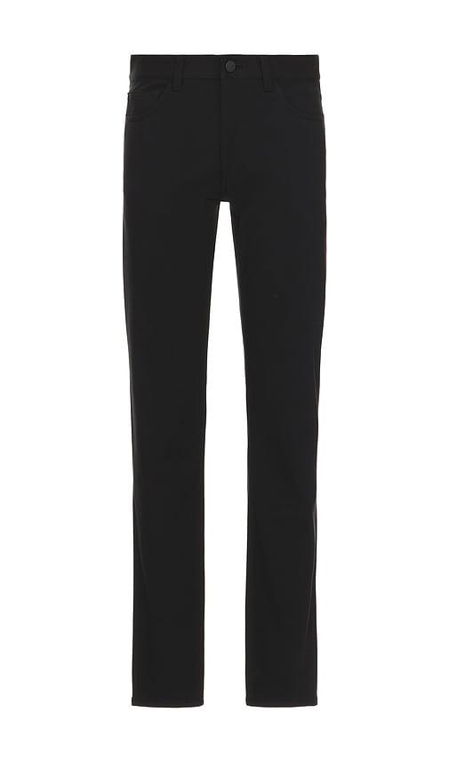 Theory Raffi Neoteric Twill Pant in Black by THEORY