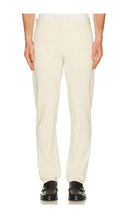 Theory Raffi Neoteric Twill Pant in Ivory by THEORY Theory Raffi Neoteric Twill Pant in Ivory by THEORY
