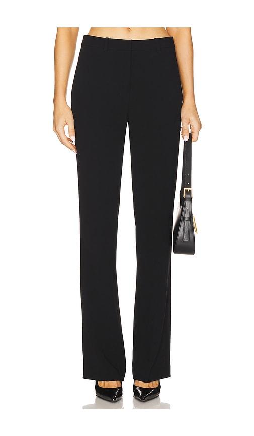 Theory Slim Full Length Trouser in Black by THEORY