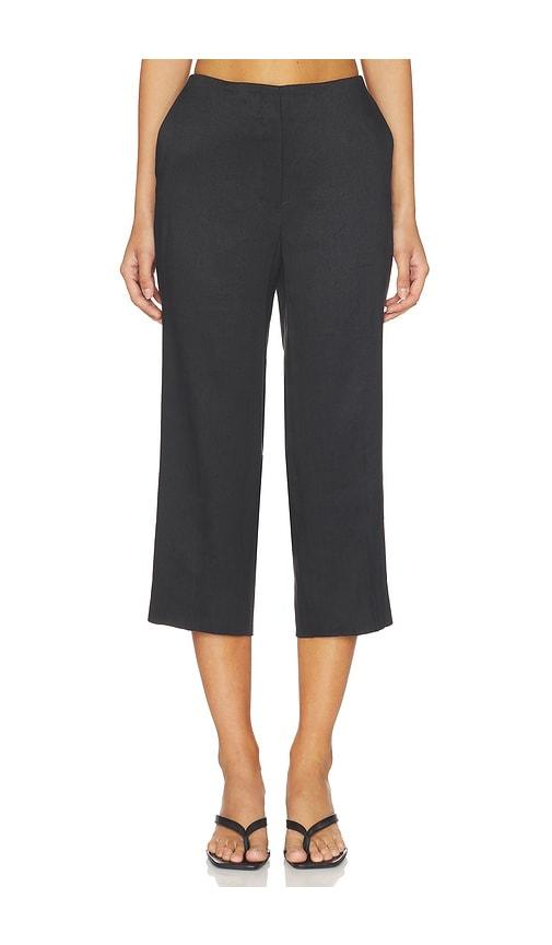 Theory Slit Capri in Black by THEORY
