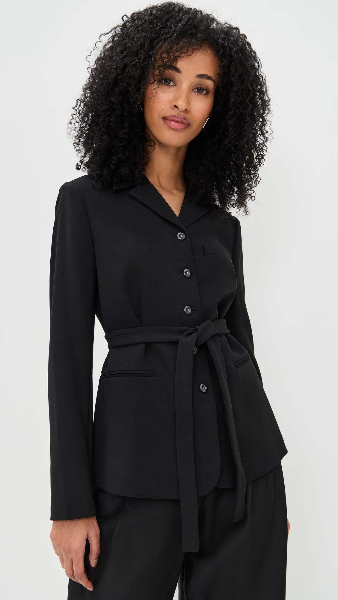 Tie Waist Jacket by THEORY