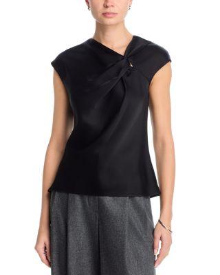 Twist Bodice Top by THEORY