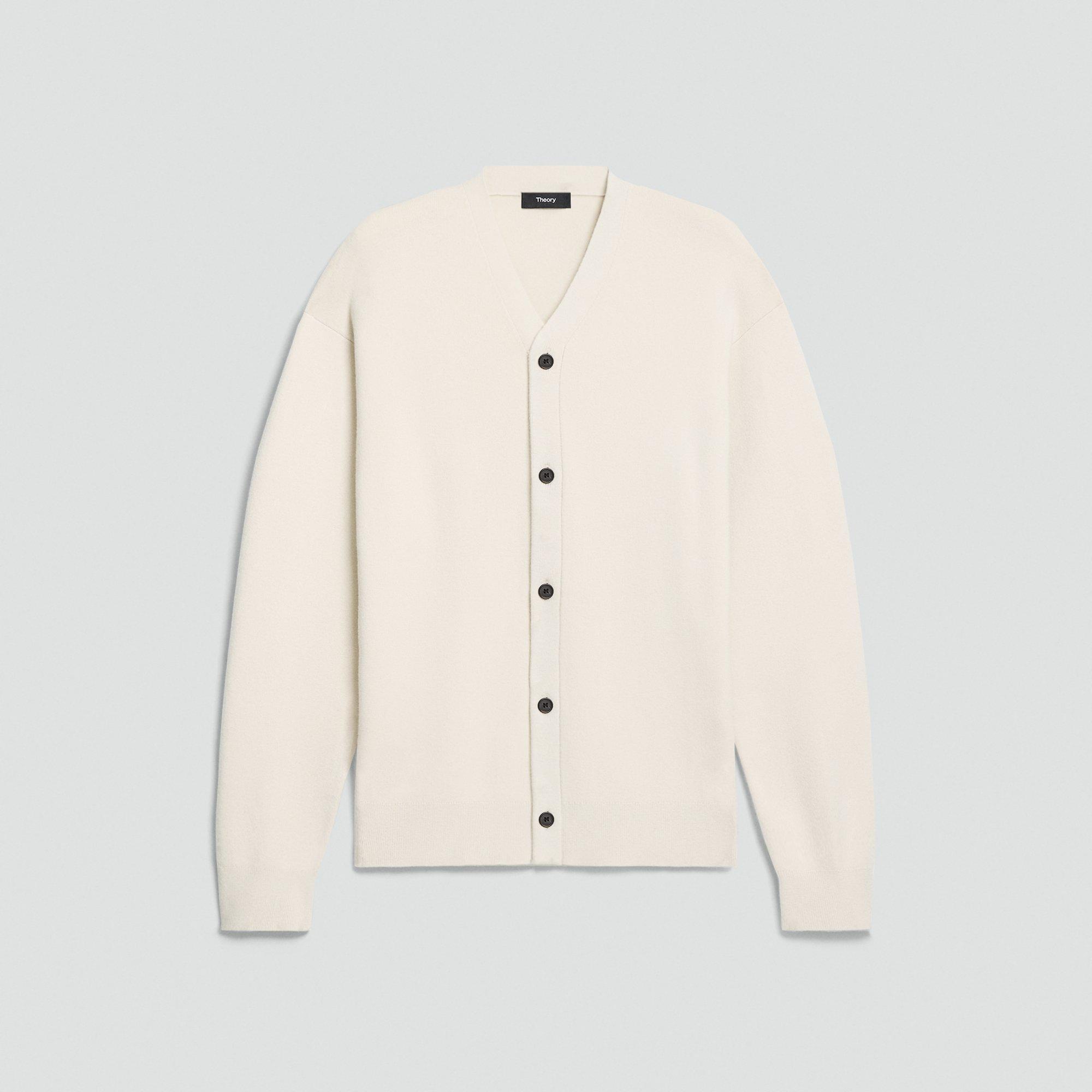 V-Neck Cardigan in Wool Bilen by THEORY
