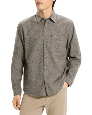 Weekend Long Sleeve Shirt in Spun Flannel by THEORY