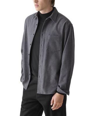 Weekend Long Sleeve Shirt in Spun Flannel by THEORY