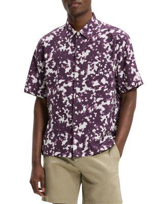 Weekend Searsucker Button Down by THEORY