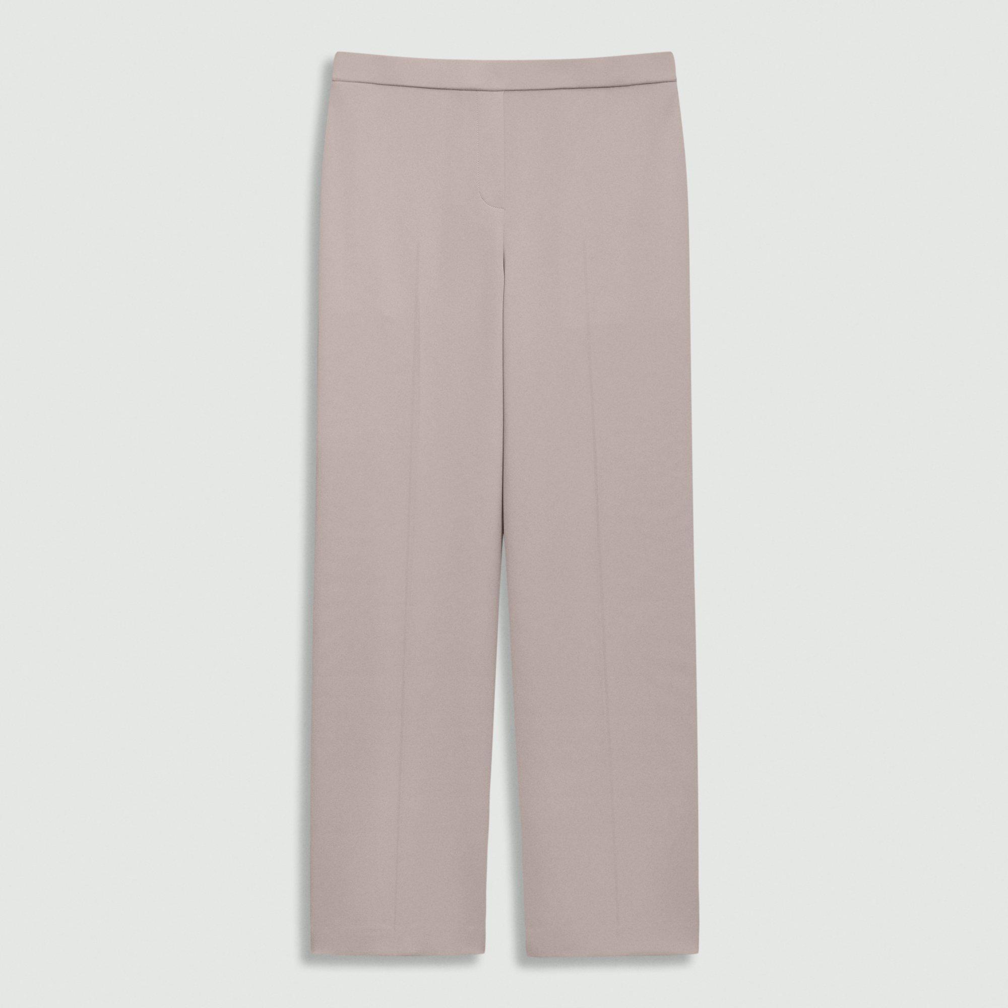 Wide-Leg Pull-On Pant in Admiral Crepe by THEORY